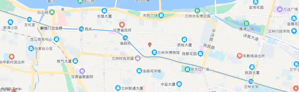 兰州武都路十字_公交站地图_兰州公交_妙搜公交查询2025