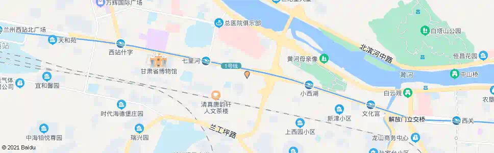 兰州二公司_公交站地图_兰州公交_妙搜公交查询2025