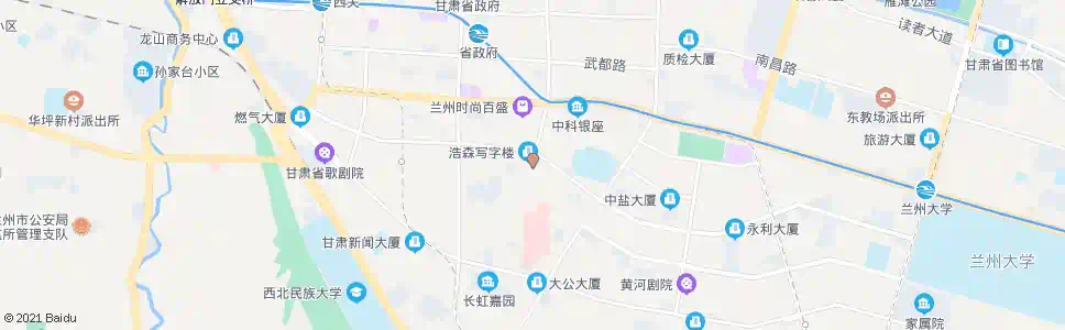 兰州城关交警大队_公交站地图_兰州公交_妙搜公交查询2025