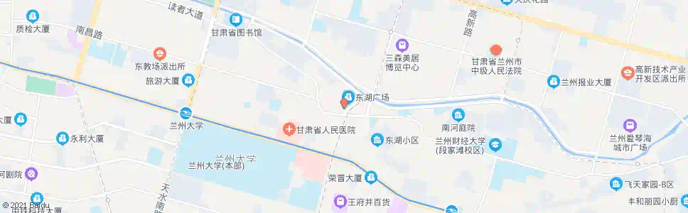 兰州东湖宾馆(原东湖小区)_公交站地图_兰州公交_妙搜公交查询2025