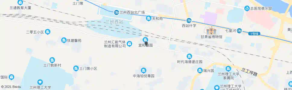 兰州材料南厂_公交站地图_兰州公交_妙搜公交查询2025