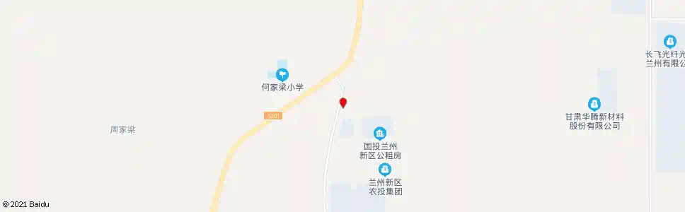 兰州高新农业园路口_公交站地图_兰州公交_妙搜公交查询2025