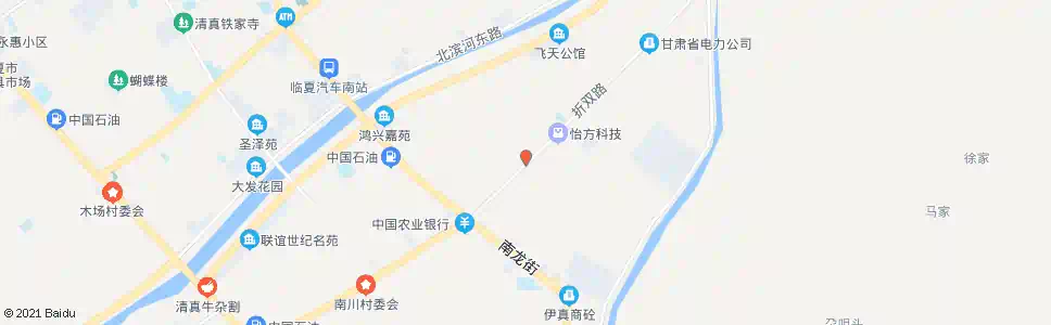 临夏源来建材城_公交站地图_临夏公交_妙搜公交查询2025