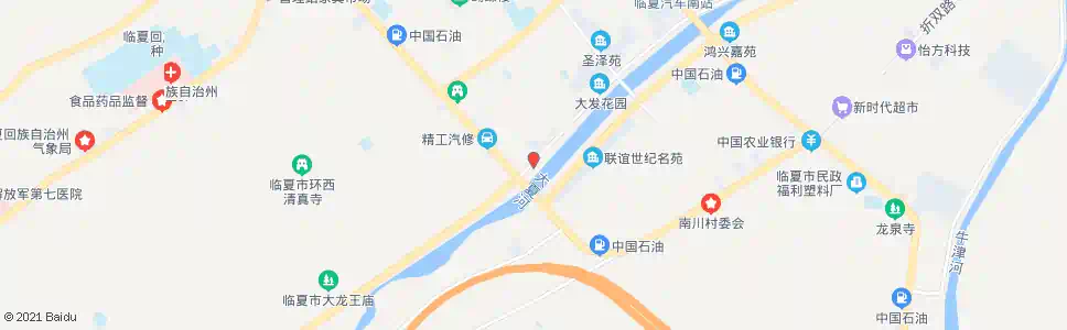 临夏滨河路西口_公交站地图_临夏公交_妙搜公交查询2025