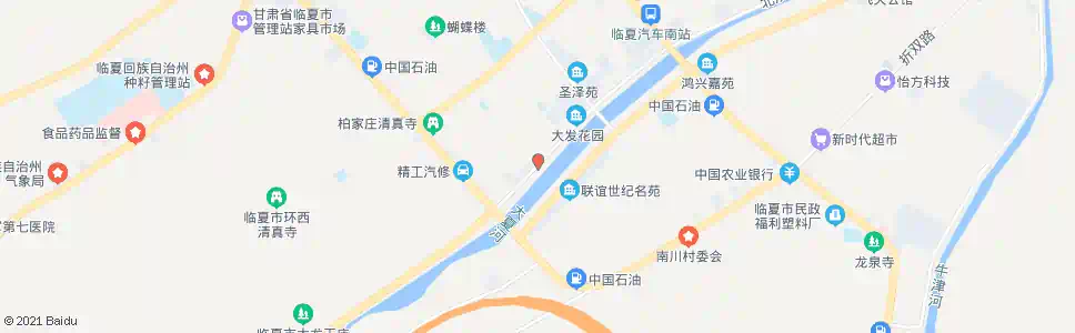 临夏市敬老园_公交站地图_临夏公交_妙搜公交查询2025