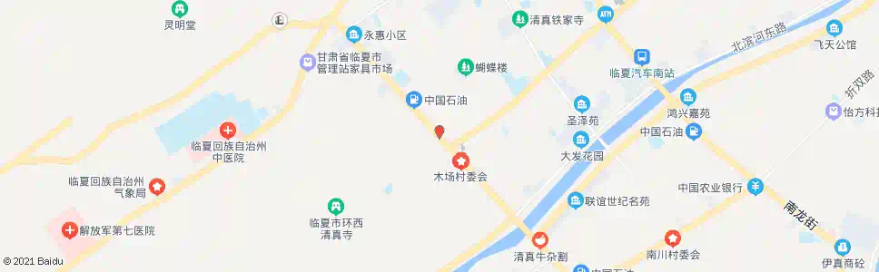 临夏木场广场_公交站地图_临夏公交_妙搜公交查询2025