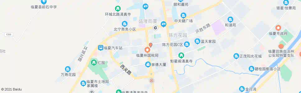 临夏市二幼_公交站地图_临夏公交_妙搜公交查询2025