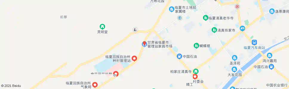临夏家具市场_公交站地图_临夏公交_妙搜公交查询2025