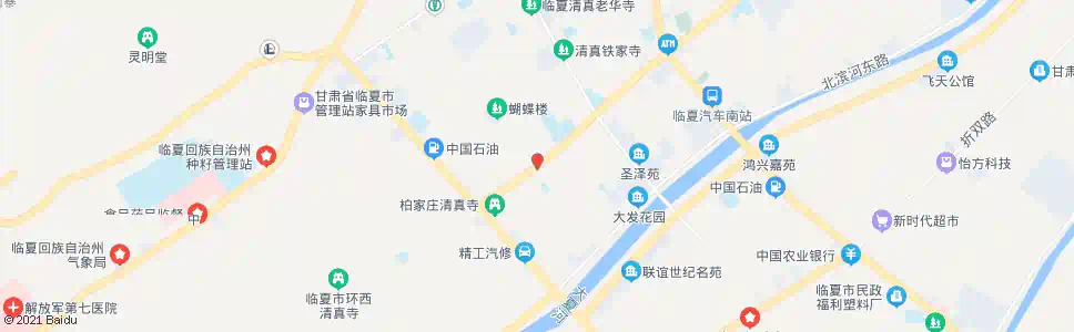 临夏蝴蝶楼_公交站地图_临夏公交_妙搜公交查询2025