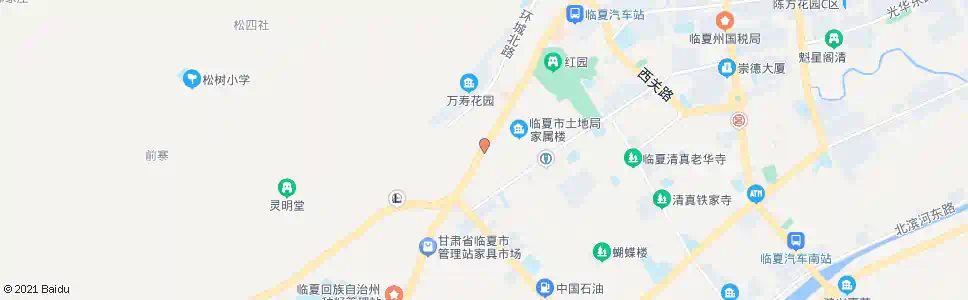 临夏州防疫站_公交站地图_临夏公交_妙搜公交查询2025