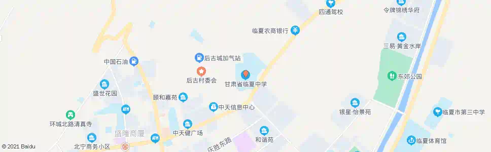 临夏临夏中学_公交站地图_临夏公交_妙搜公交查询2025