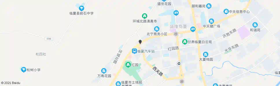 临夏西站路口_公交站地图_临夏公交_妙搜公交查询2025