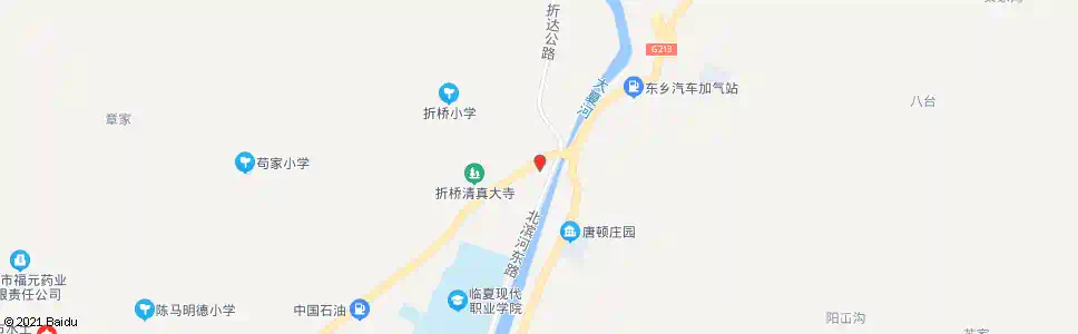 临夏折桥三叉路口_公交站地图_临夏公交_妙搜公交查询2025