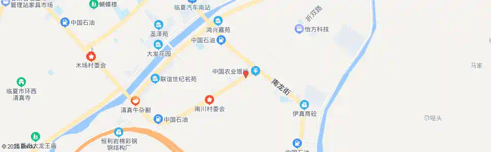 临夏南龙广场_公交站地图_临夏公交_妙搜公交查询2025