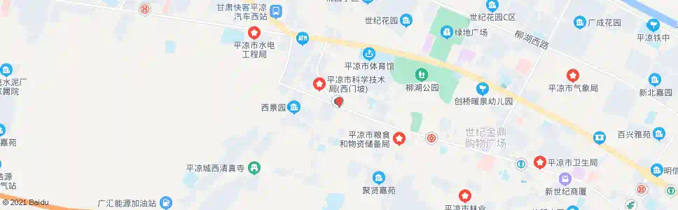 平凉西门口_公交站地图_平凉公交_妙搜公交查询2025