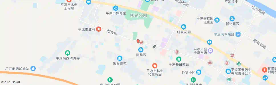 平凉人民广场_公交站地图_平凉公交_妙搜公交查询2025