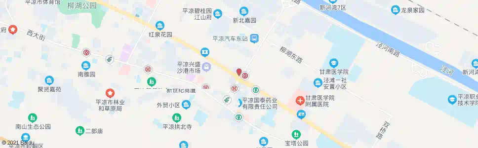 平凉盘旋路_公交站地图_平凉公交_妙搜公交查询2025