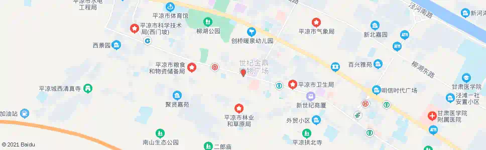 平凉南门什字_公交站地图_平凉公交_妙搜公交查询2025