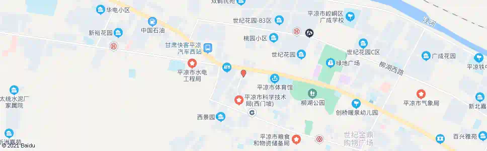 平凉西新桥_公交站地图_平凉公交_妙搜公交查询2025