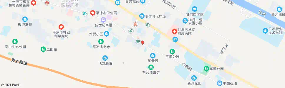 平凉胜利桥_公交站地图_平凉公交_妙搜公交查询2025