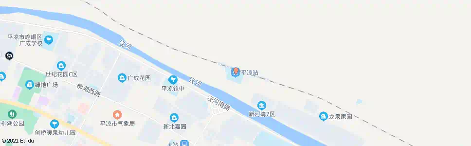 平凉火车站_公交站地图_平凉公交_妙搜公交查询2025