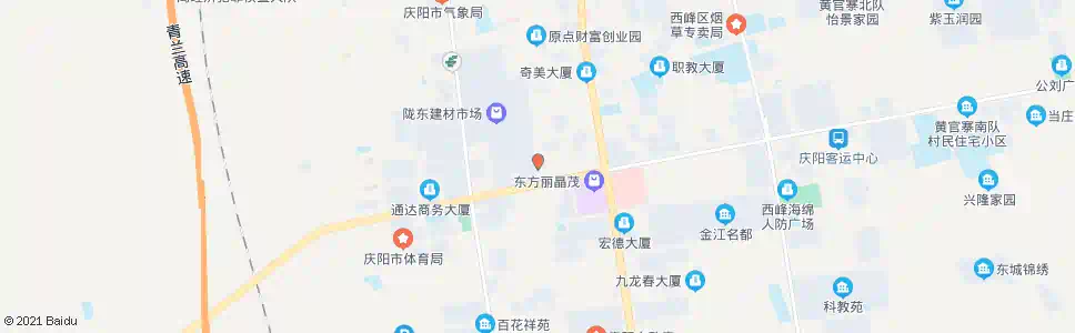 庆阳人寿保险公司_公交站地图_庆阳公交_妙搜公交查询2025