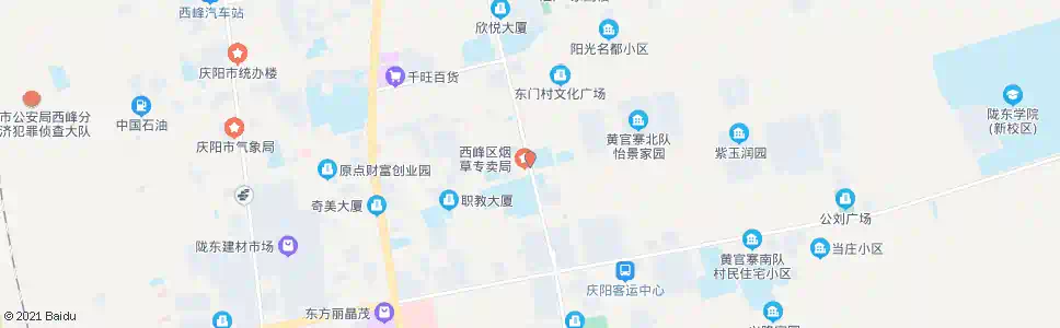 庆阳四中_公交站地图_庆阳公交_妙搜公交查询2025