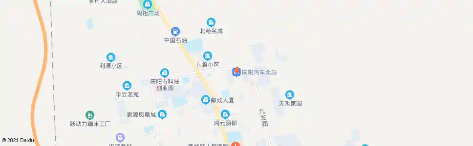 庆阳汽车北站_公交站地图_庆阳公交_妙搜公交查询2025