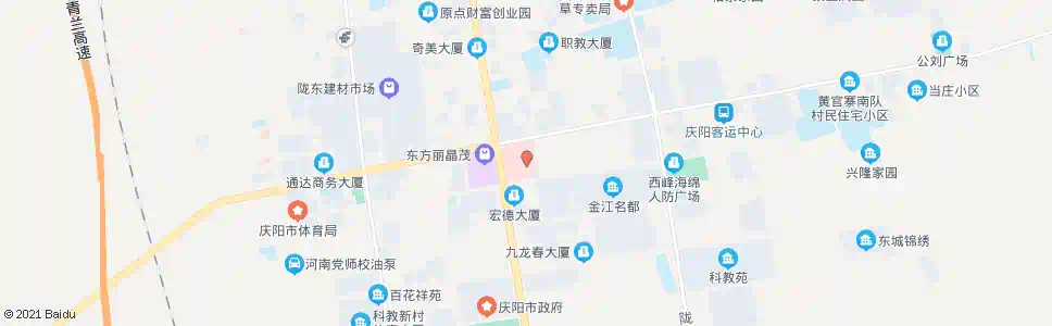 庆阳市医院_公交站地图_庆阳公交_妙搜公交查询2025