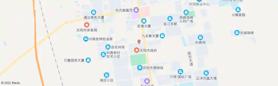 庆阳市公安局_公交站地图_庆阳公交_妙搜公交查询2025