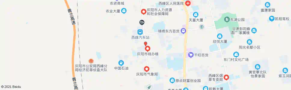 庆阳庆阳宾馆_公交站地图_庆阳公交_妙搜公交查询2025