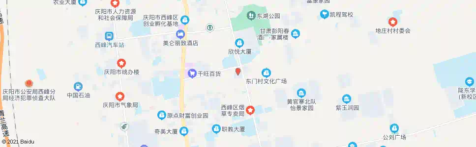 庆阳西峰区政府_公交站地图_庆阳公交_妙搜公交查询2025