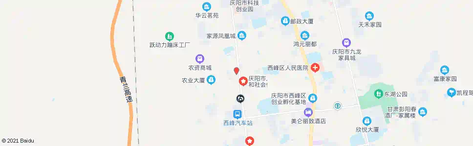 庆阳市电视台_公交站地图_庆阳公交_妙搜公交查询2025