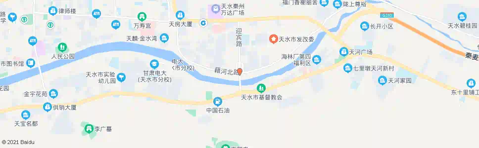 天水迎宾大桥_公交站地图_天水公交_妙搜公交查询2025
