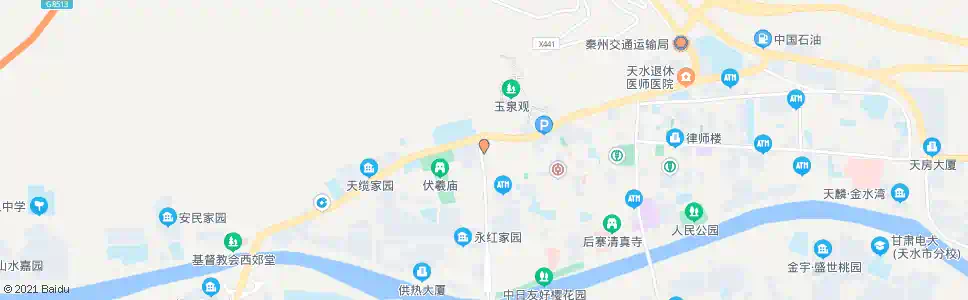 天水聚宝盆小区_公交站地图_天水公交_妙搜公交查询2025