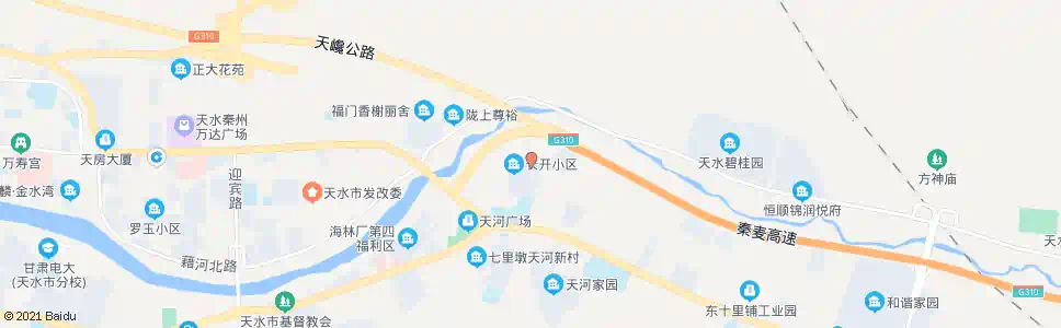 天水长开厂(岷山路)_公交站地图_天水公交_妙搜公交查询2025