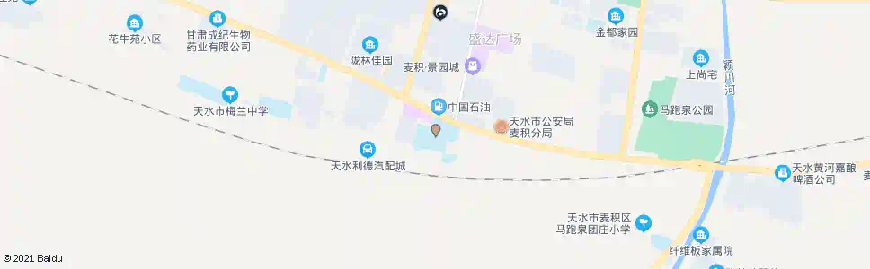 天水市二中_公交站地图_天水公交_妙搜公交查询2025