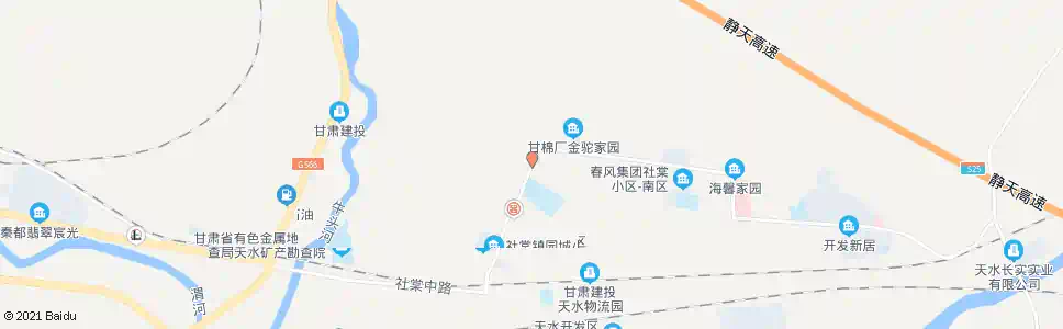 天水社棠镇政府_公交站地图_天水公交_妙搜公交查询2025