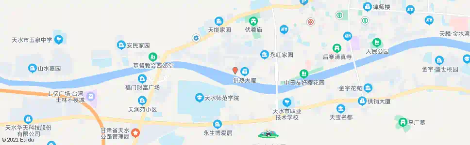 天水郊区交警大队_公交站地图_天水公交_妙搜公交查询2025