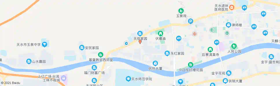天水花鸟市场_公交站地图_天水公交_妙搜公交查询2025