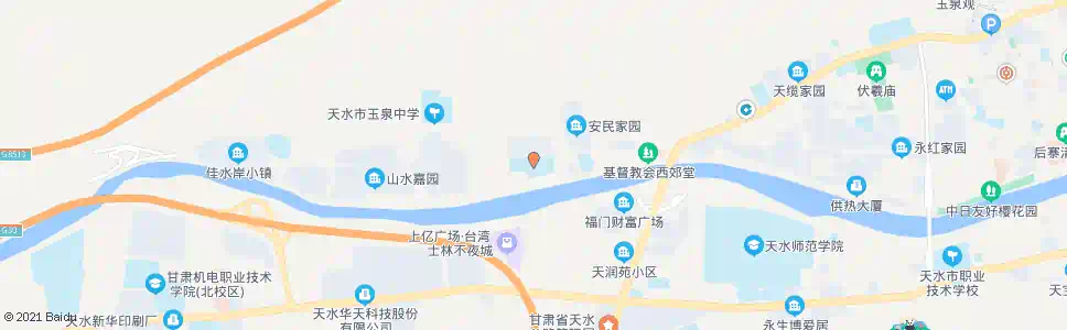 天水秦州卫校_公交站地图_天水公交_妙搜公交查询2025