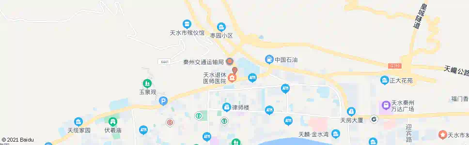 天水绿色市场东门_公交站地图_天水公交_妙搜公交查询2025
