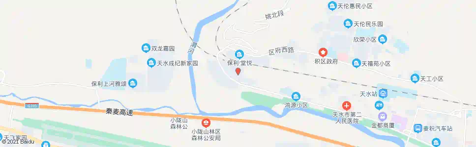 天水渭水苑_公交站地图_天水公交_妙搜公交查询2025