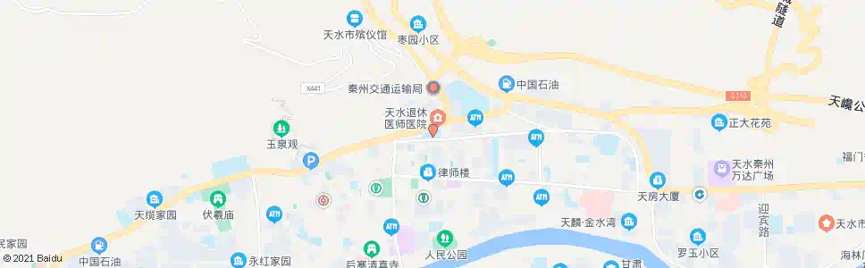 天水新华门小学_公交站地图_天水公交_妙搜公交查询2025