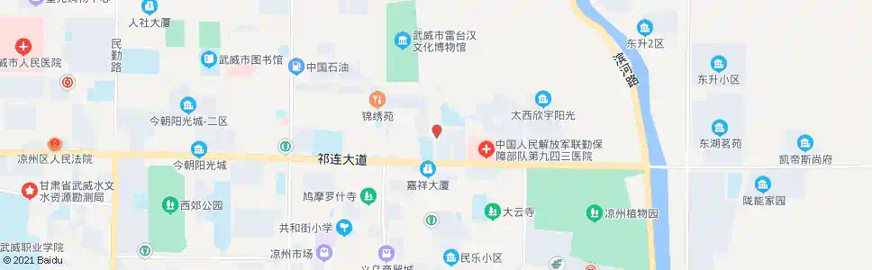 武威云翔小区_公交站地图_武威公交_妙搜公交查询2025
