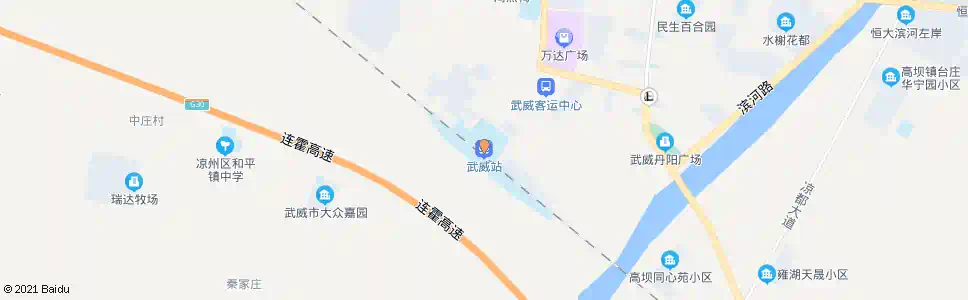 武威枣园_公交站地图_武威公交_妙搜公交查询2025