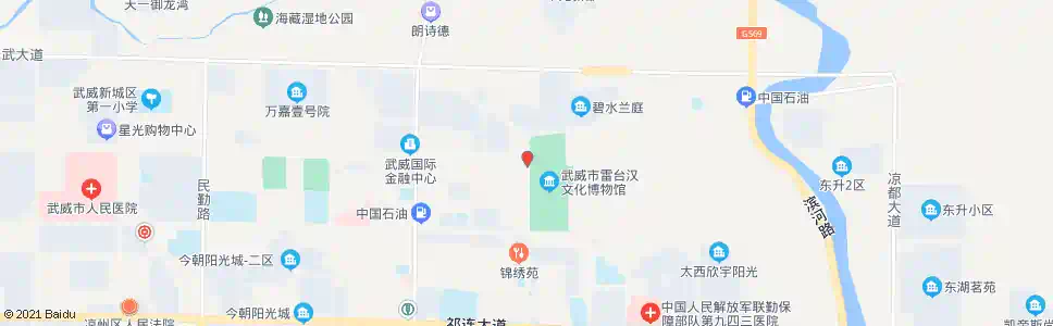 武威雷海路口_公交站地图_武威公交_妙搜公交查询2025