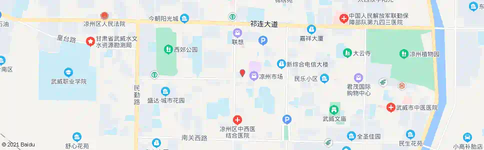 武威步行街口_公交站地图_武威公交_妙搜公交查询2025
