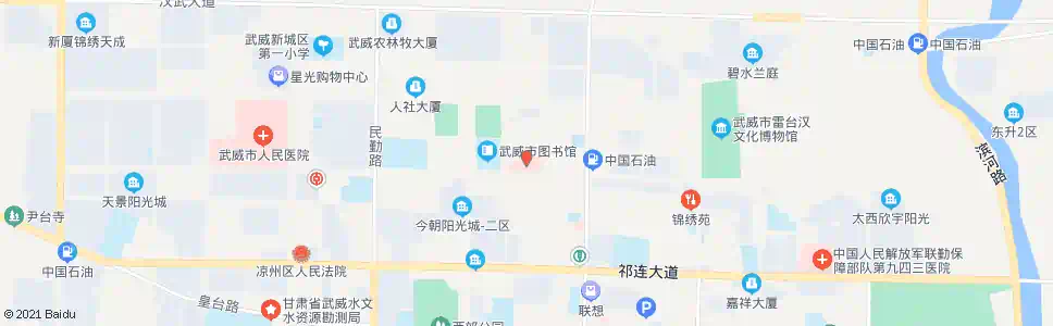 武威肿瘤医院路口_公交站地图_武威公交_妙搜公交查询2025