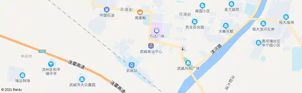 武威新西凉客运站_公交站地图_武威公交_妙搜公交查询2025